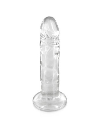 Gode dong jelly transparent ventouse 18cm 